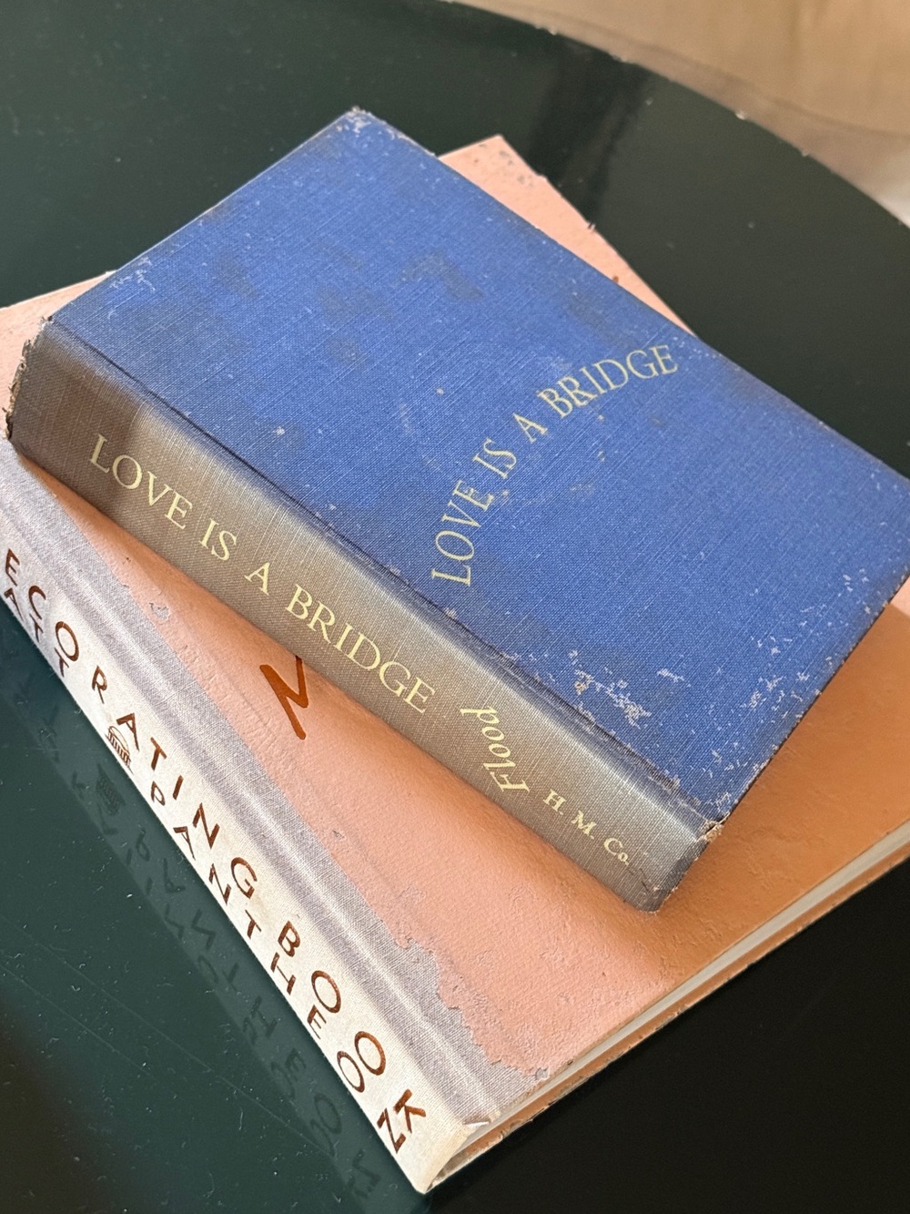 vintage hardcover edition  Love Is a Bridge by Charles Bracelen Flood 1953